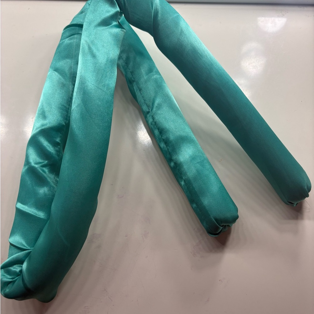 Satin Hair Curling Ribbon in Teal